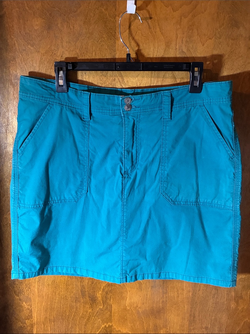 Lee Natural Fit Skirt/Skort Green Utility Sz 12 M Gorpcore Outdoors